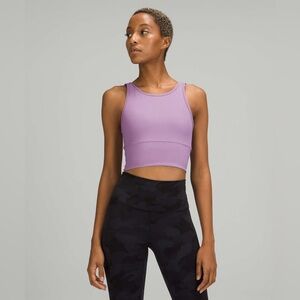 NWT lululemon athletica Power Pivot Tank Wisteria Purple Size 12